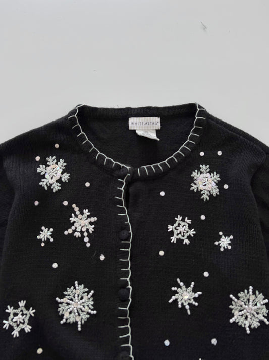 White Stag Embroidered Sweater-Bust 46