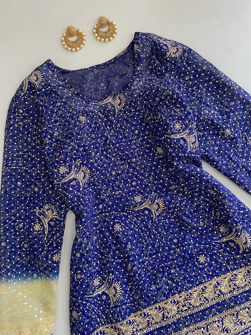 Embroidered Kurti-Bust 40