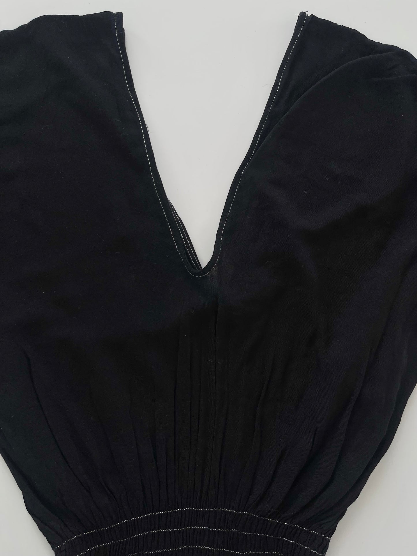 Black Tie Dyed Dress-Bust 38 to 40