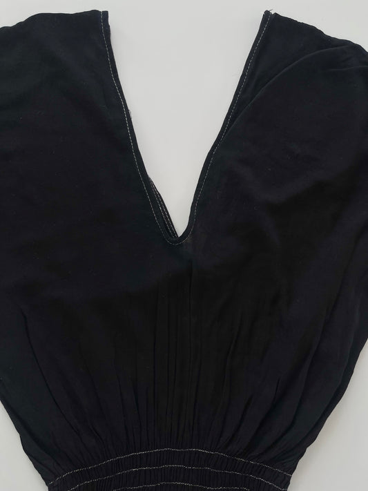 Black Tie Dyed Dress-Bust 38 to 40