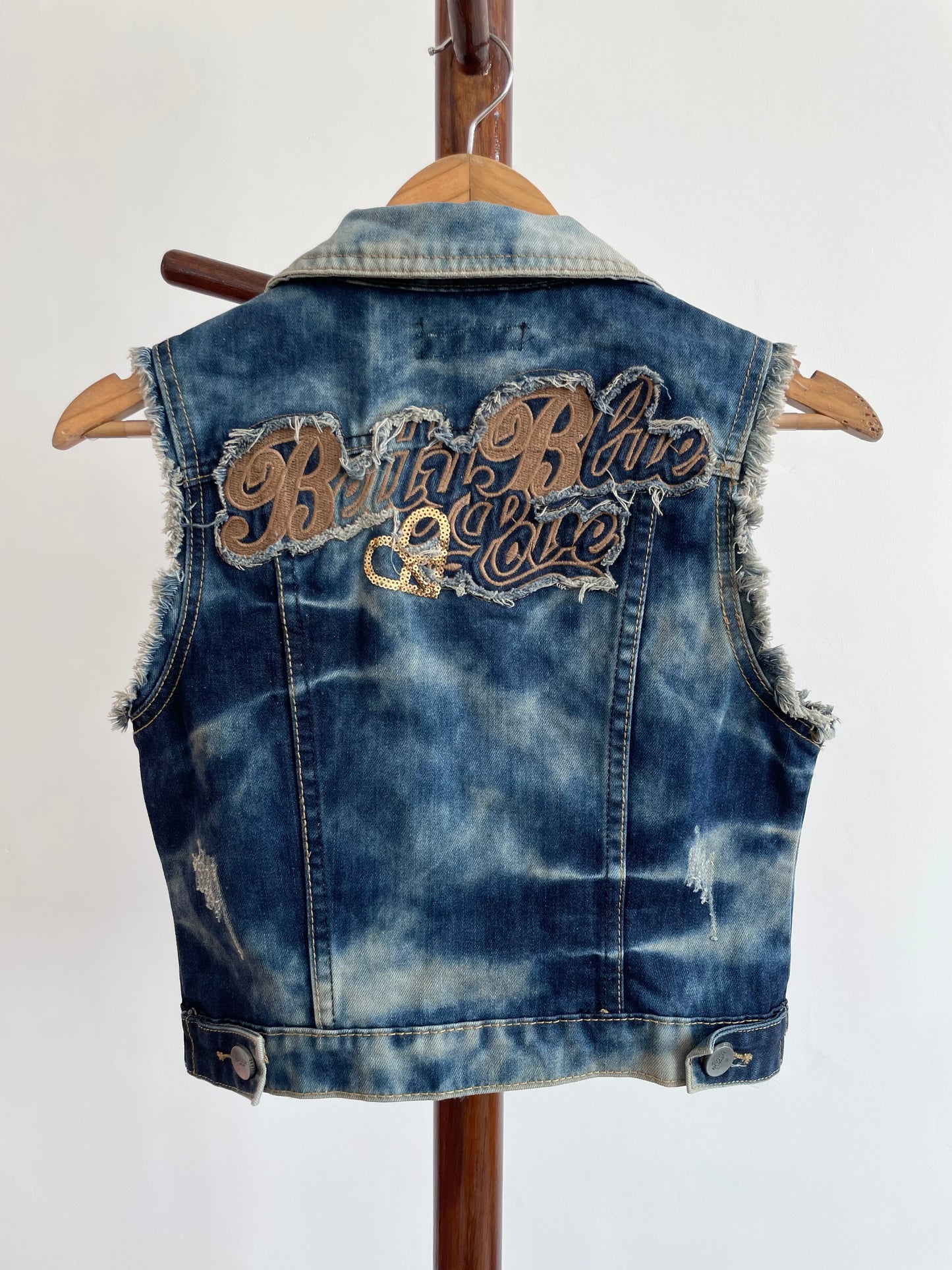 Denim Vest-Chest 32