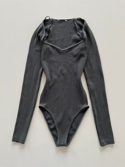 Gray Bodysuit-Bust 32 to 34