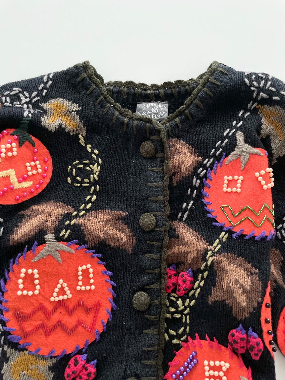 Designers Originals Embroidered Sweater-Bust 42