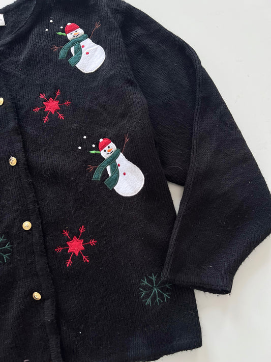 Croft&Barrow Embroidered Christmas Sweater-Bust 48