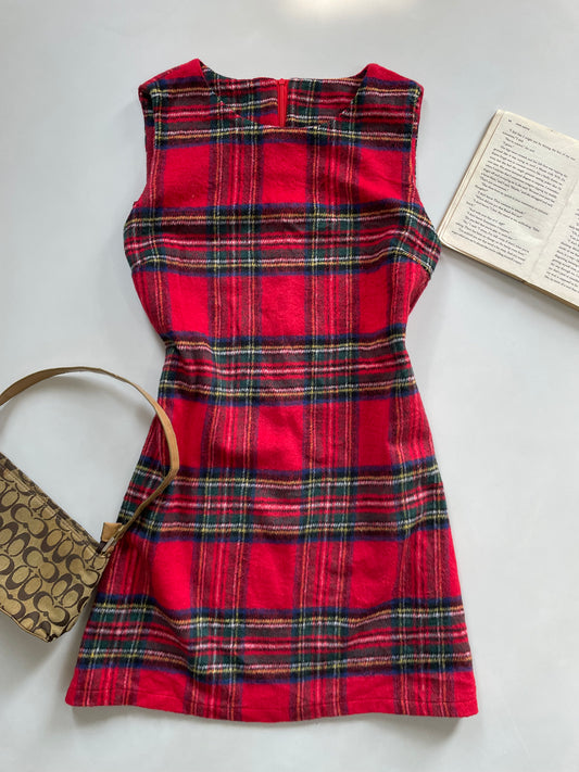 Winter Tweed Dress-Bust 42