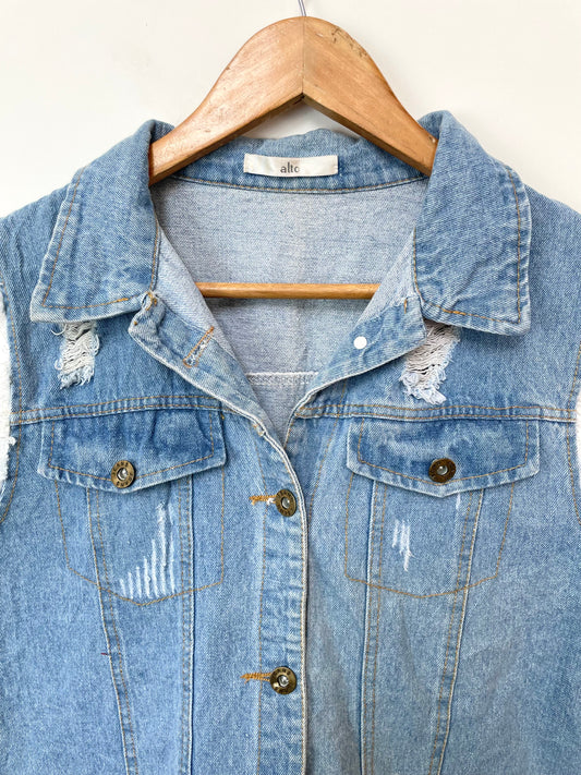 Alto Denim Vest-Bust 38