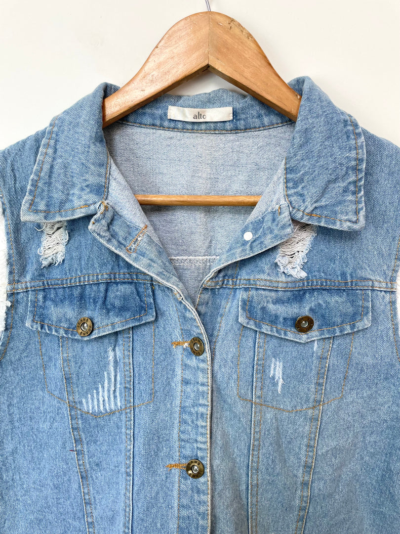 Alto Denim Vest-Bust 38