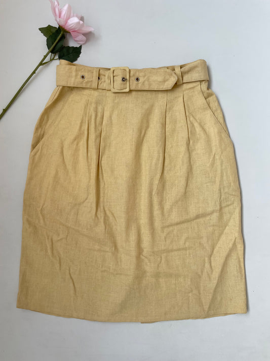 Basics Linen Skirt-Waist 26