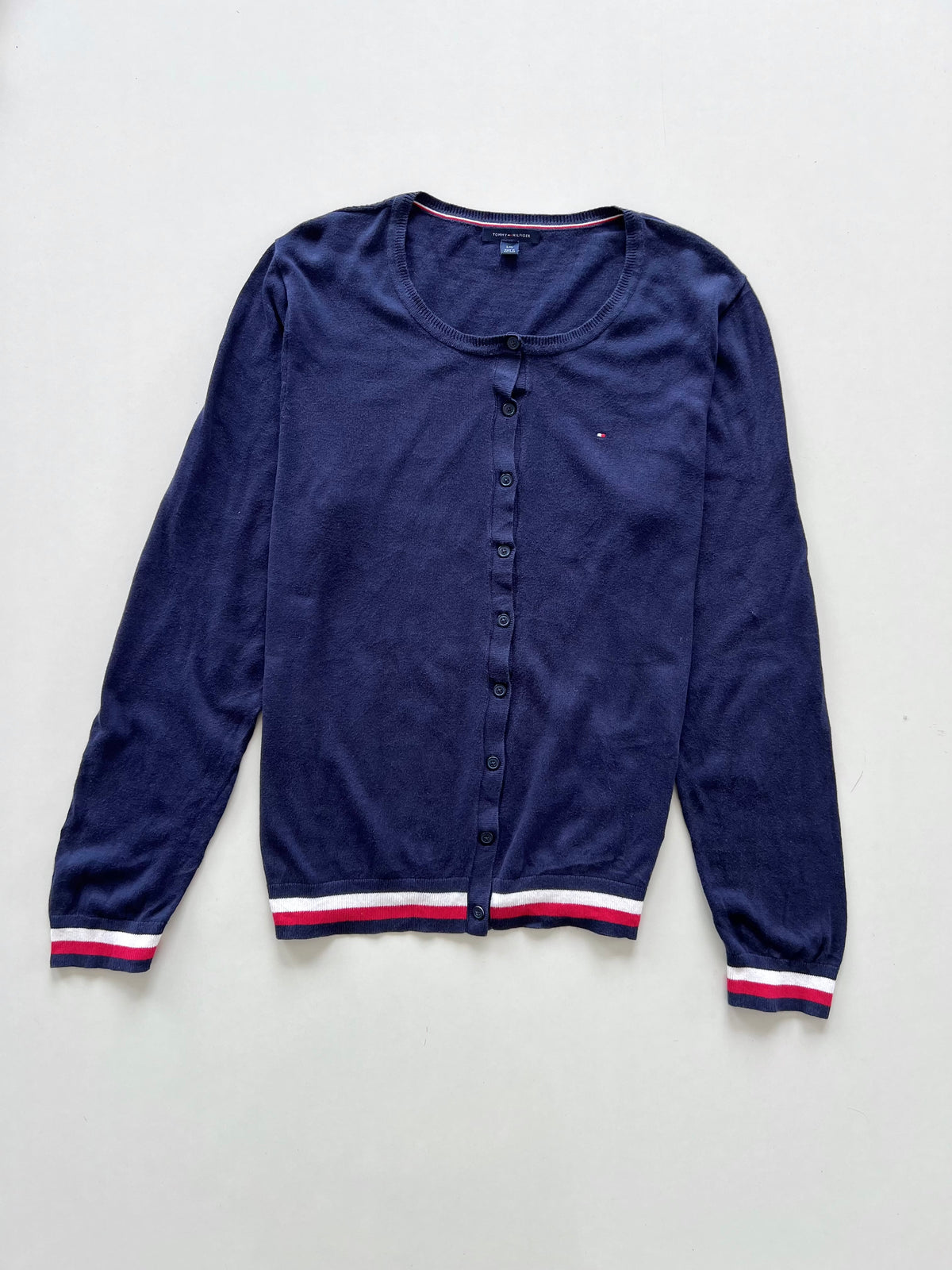 Tommy Hilfiger 100%Cotton Vintage Cardigan-Bust 44