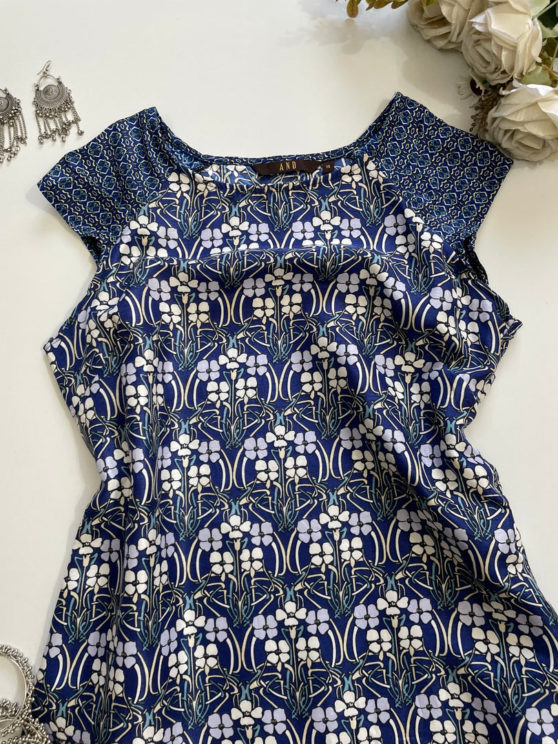 And Printed Kurti-Bust 36