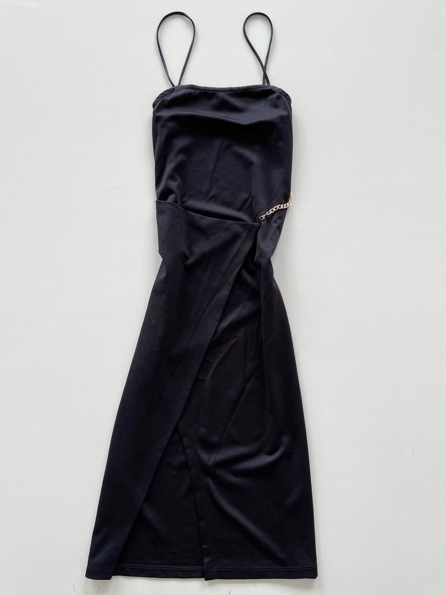 Black Slip Dress-Bust 32