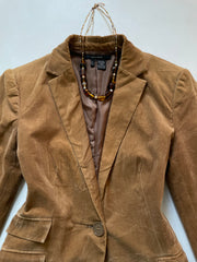 Zara Vintage Corduroy Blazer-Bust 34