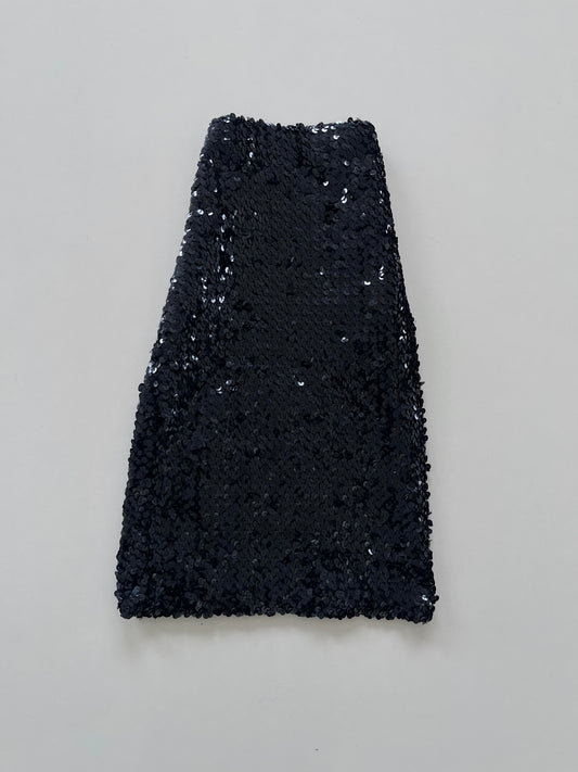 Sequin Black Skirt-Waist 30 to 32