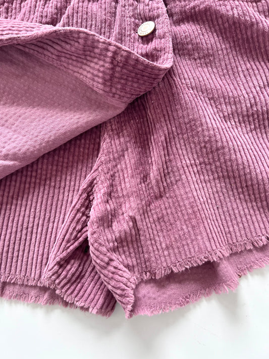 Zara Corduroy Skorts-Waist 24