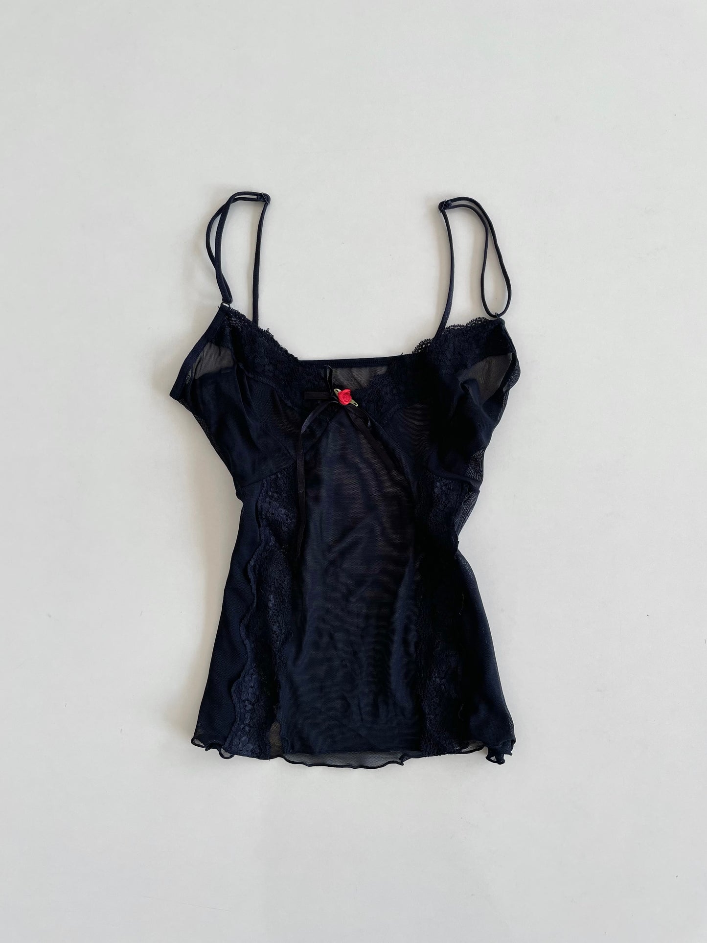 Lacy Sheer Top-Bust 30 to 32