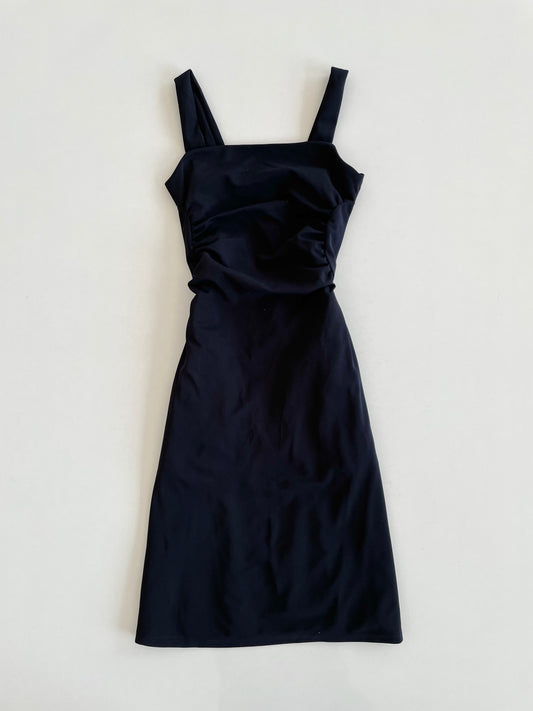 Solid Black Dress-Bust 32