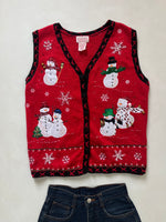 Load image into Gallery viewer, Christmas Sweater Vest-Bust 40
