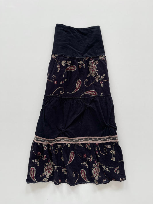 Vintage Corduroy Skirt-Waist 30