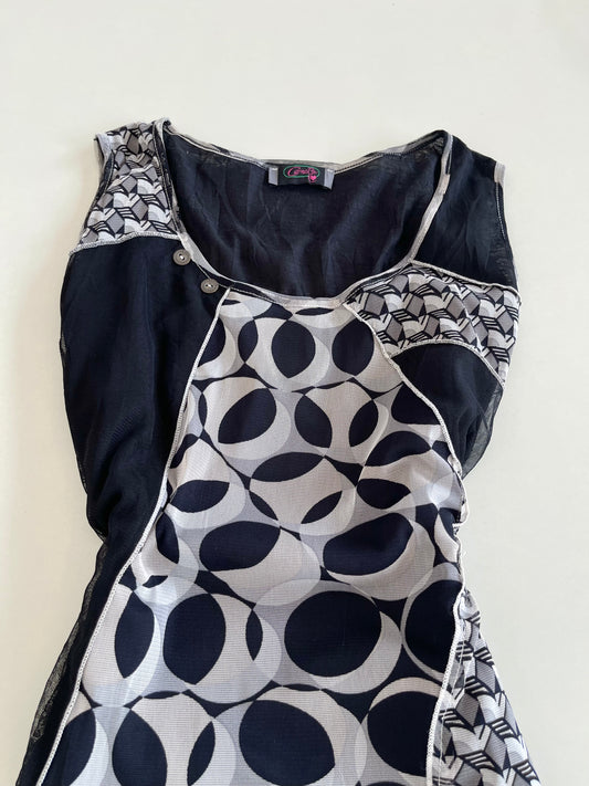 Carna Vintage Dress-Bust 42 to 44
