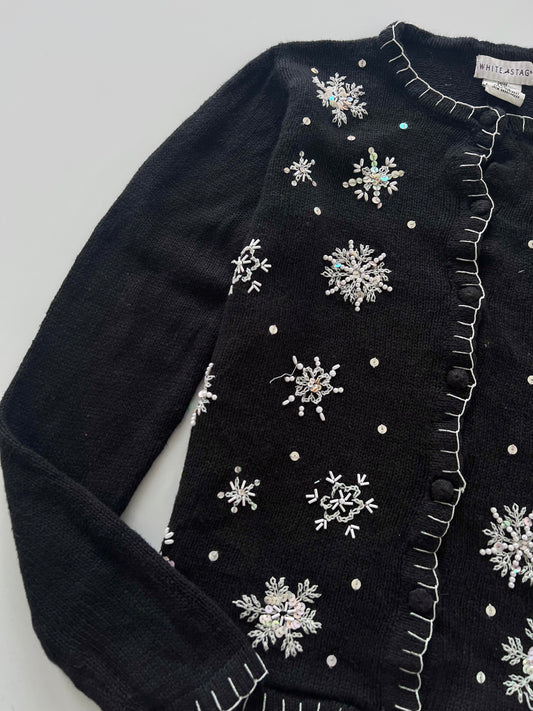 White Stag Embroidered Sweater-Bust 38