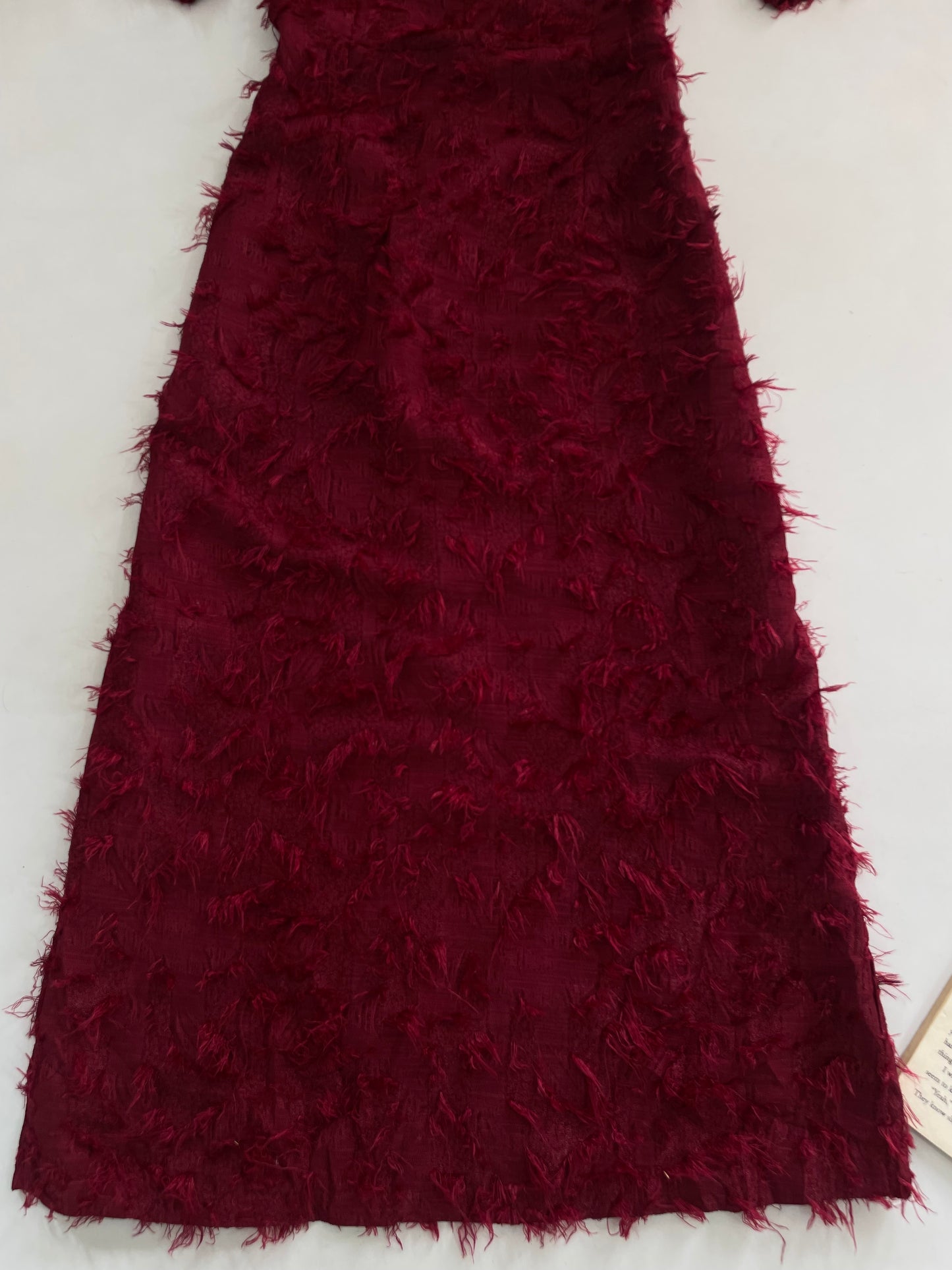 Wine Dress-Bust 30