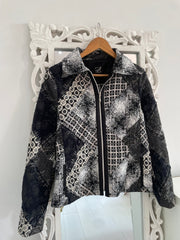 Vintage Tapestry Patchwork Jacket-Bust 38
