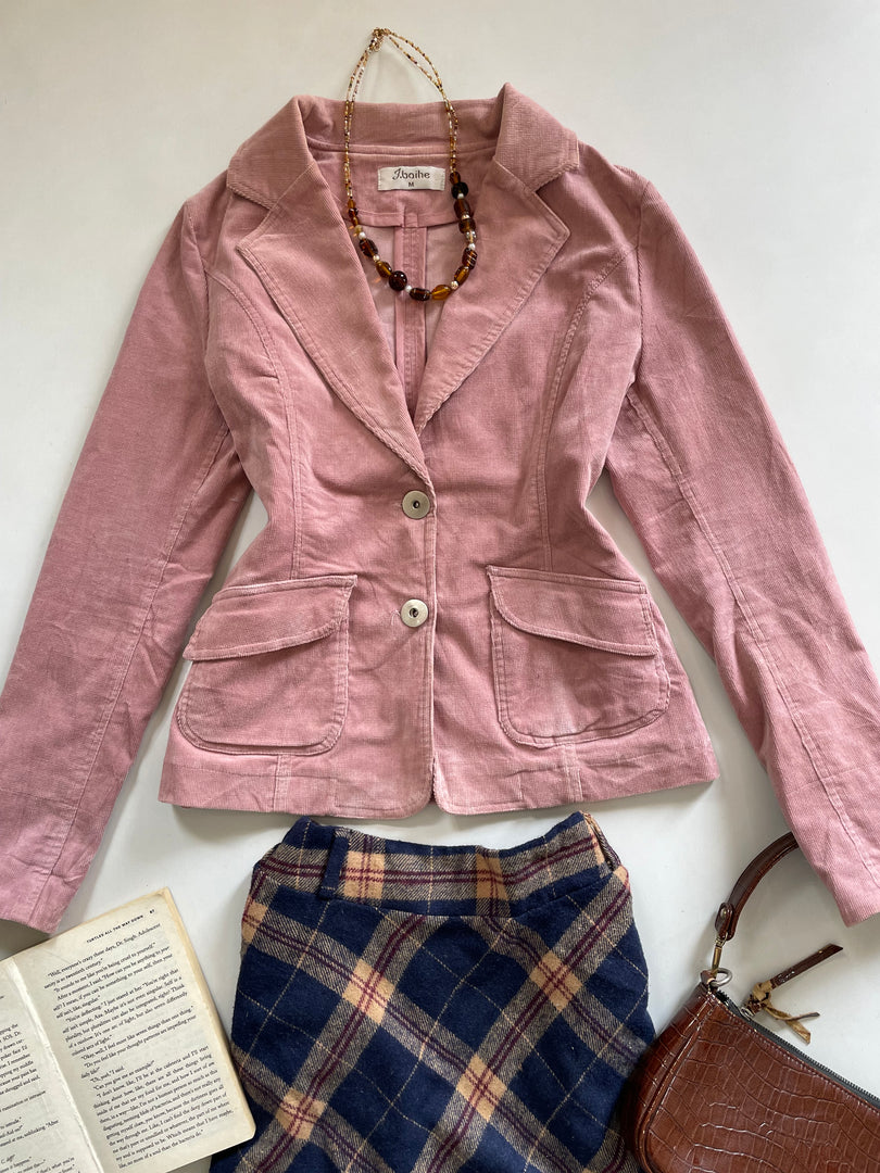 Corduroy Blazer-Bust 36