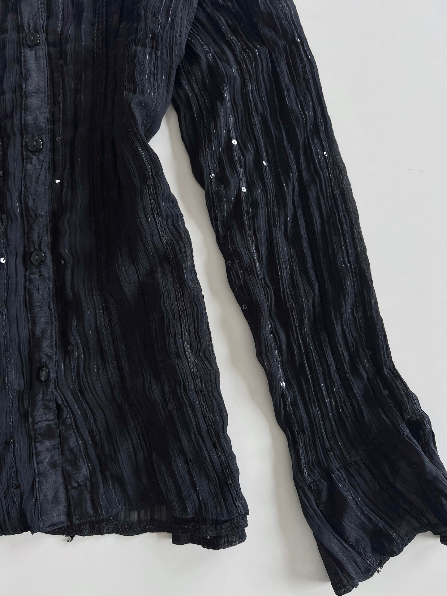 Canda Sequin Sheer Shirt-Bust 42 to 44