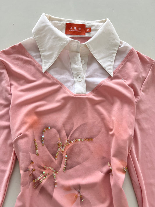 Hongxiangshu Vintage Top-Bust 34 to 36