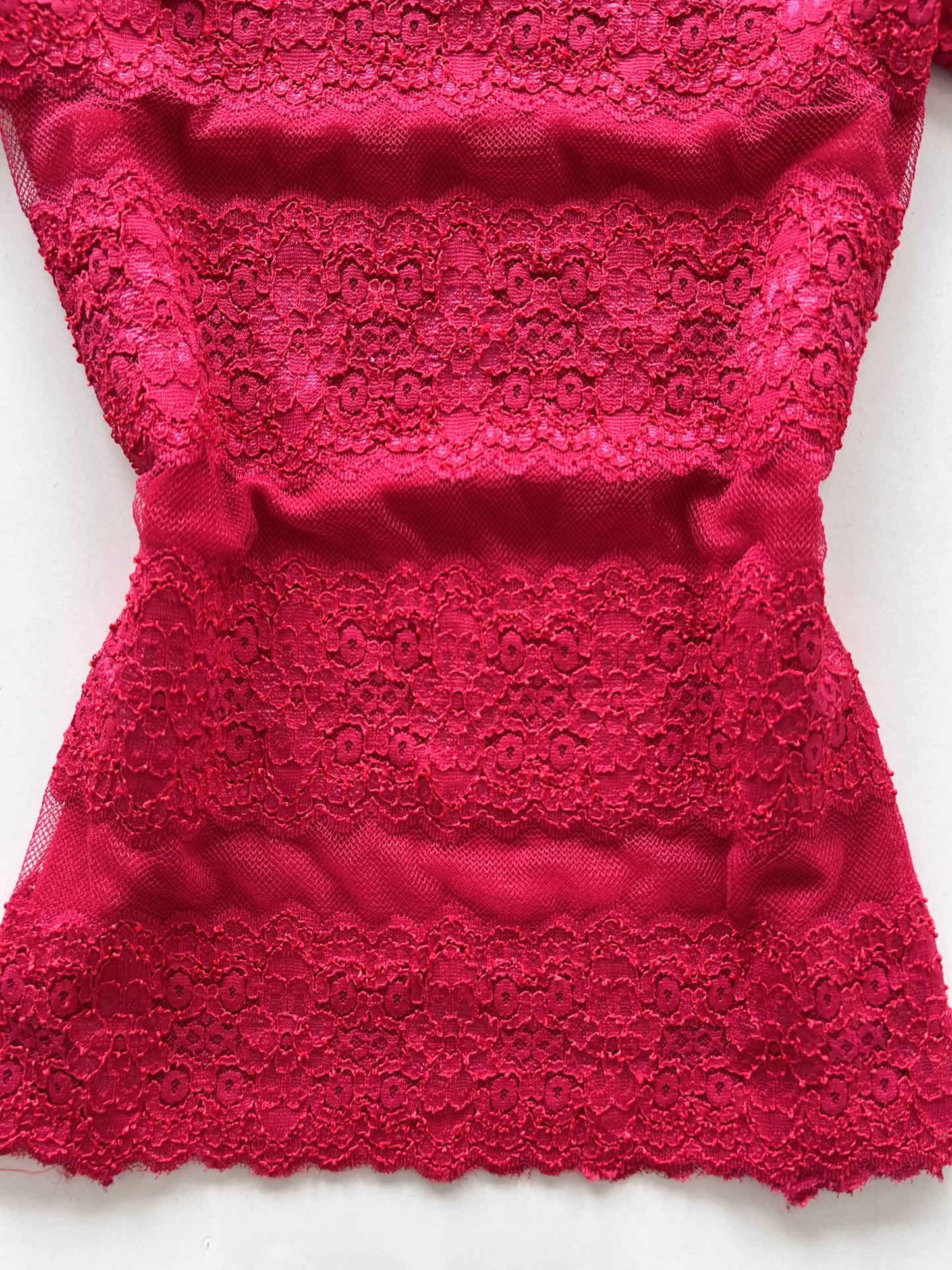 Lacy Vintage Top-Bust 34 to 36