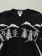 Christopher & Banks Hand Embroidered Christmas Sweater - Bust 40