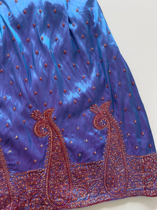 Paisley Embroidered Kurta-Bust 32
