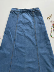 Denim Skirt-Waist 34