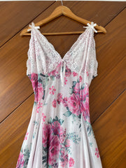 Sheer Lace Slip Dress-Bust 40 to 42