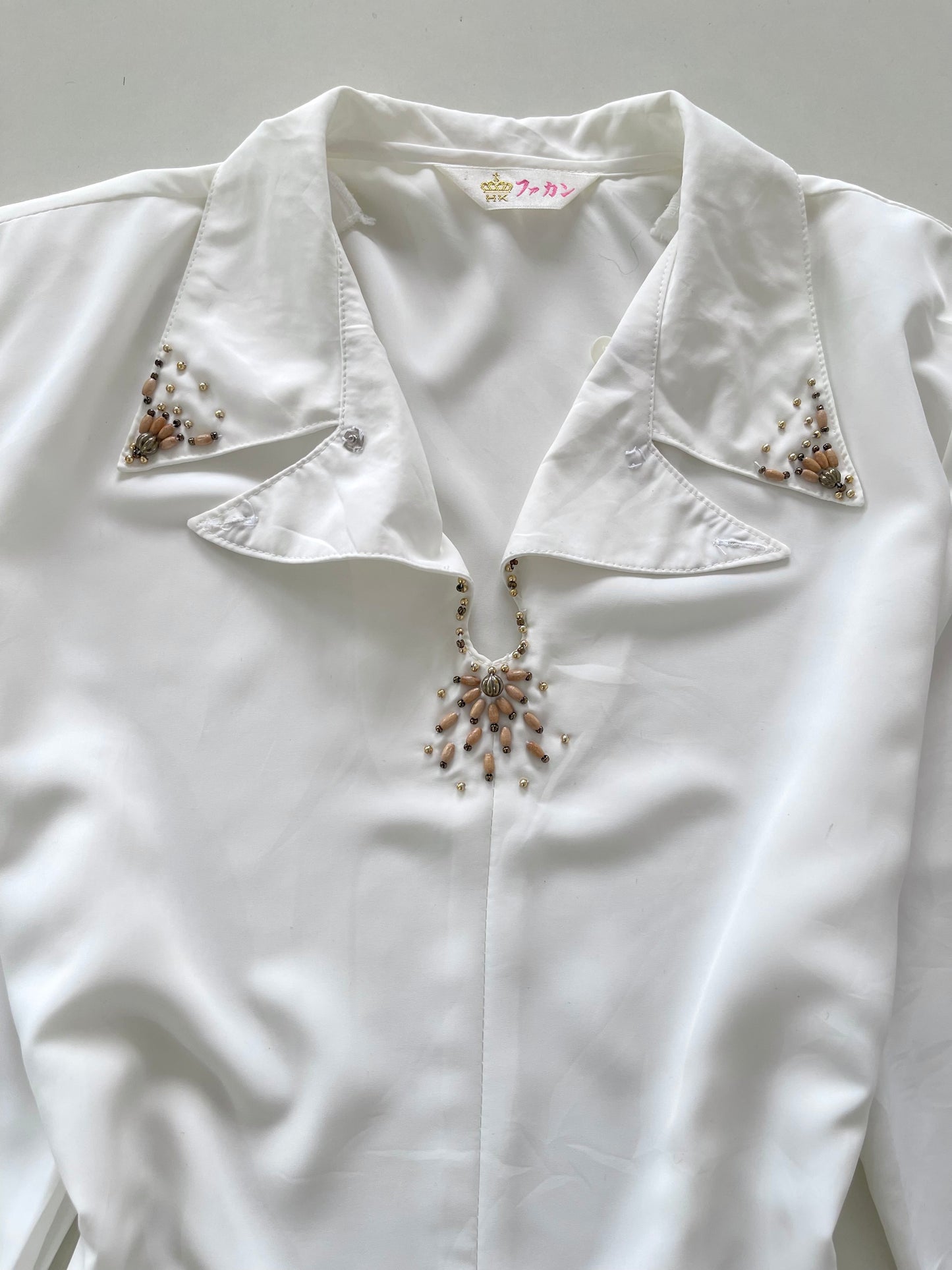 Vintage Embroidered Top-Bust 42