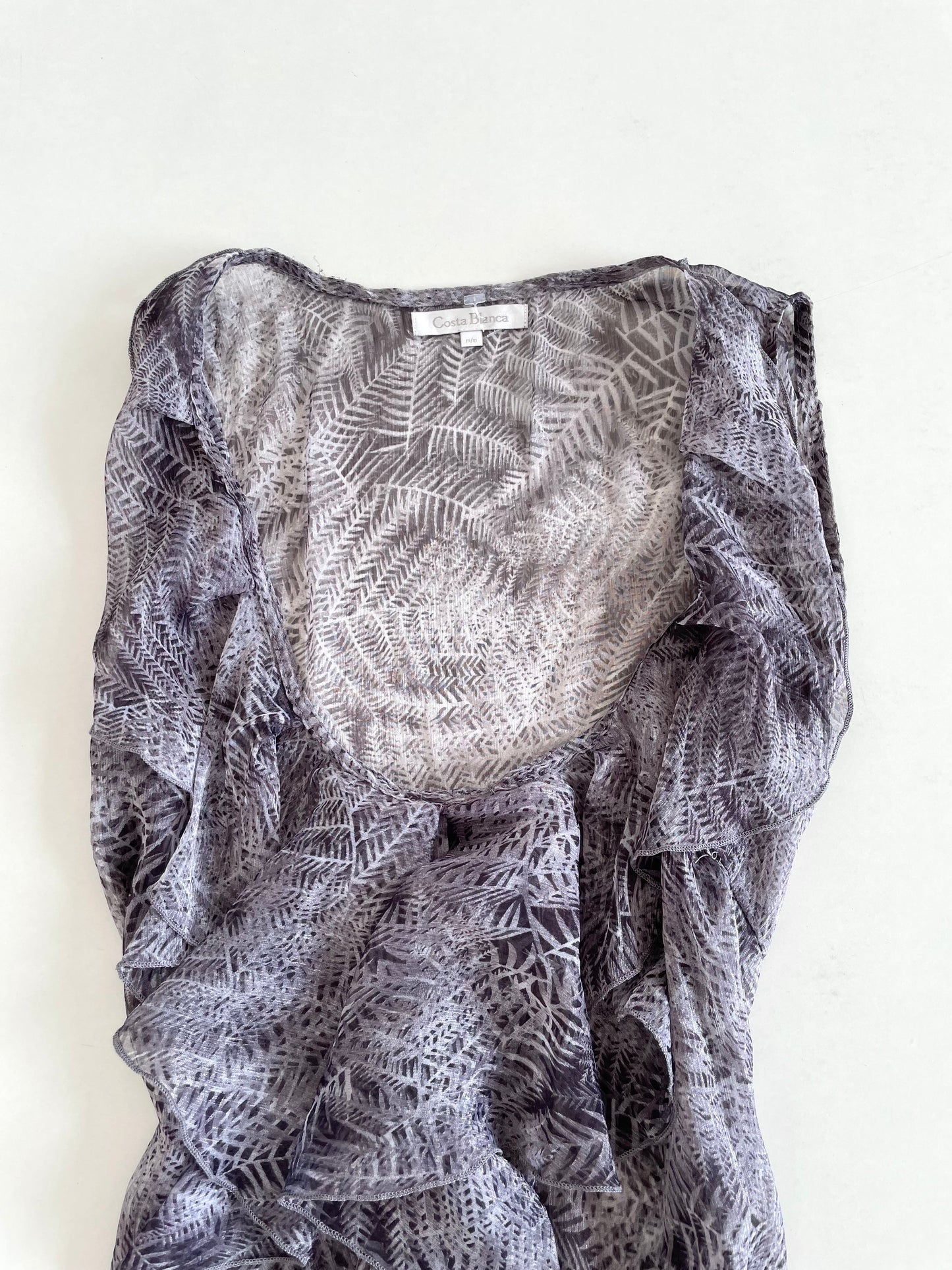 Costa Blanca Sheer Top-Bust 40