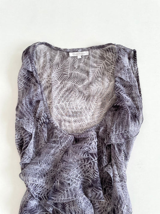 Costa Blanca Sheer Top-Bust 40