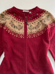 Croft & Barrow Embroidered 
Christmas Sweater-Bust 42