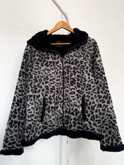 Faded Glory Inner Fur Fleece Jacket-Bust 40