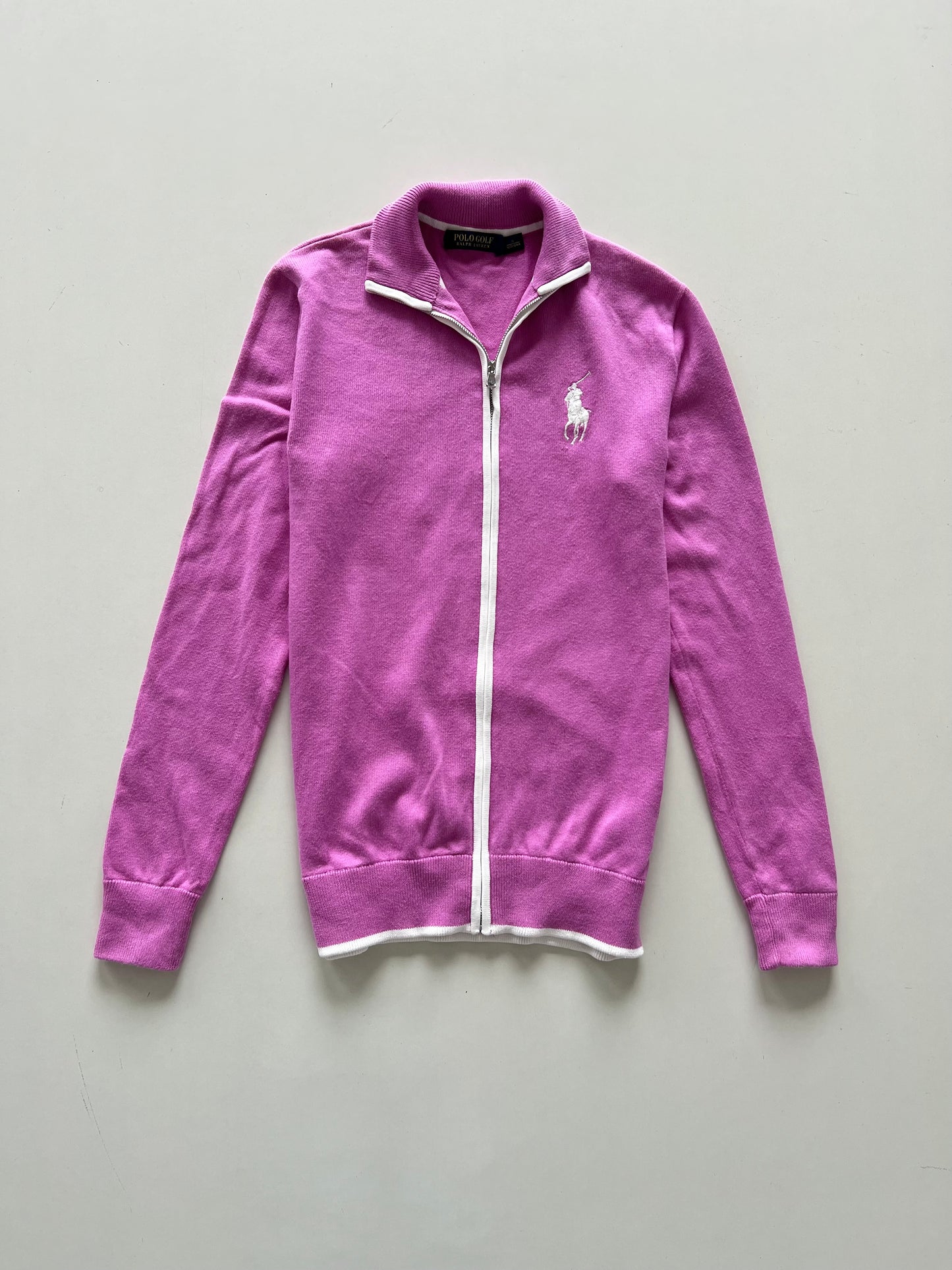 Ralph Lauren Cotton Vintage Zipper-Bust 36