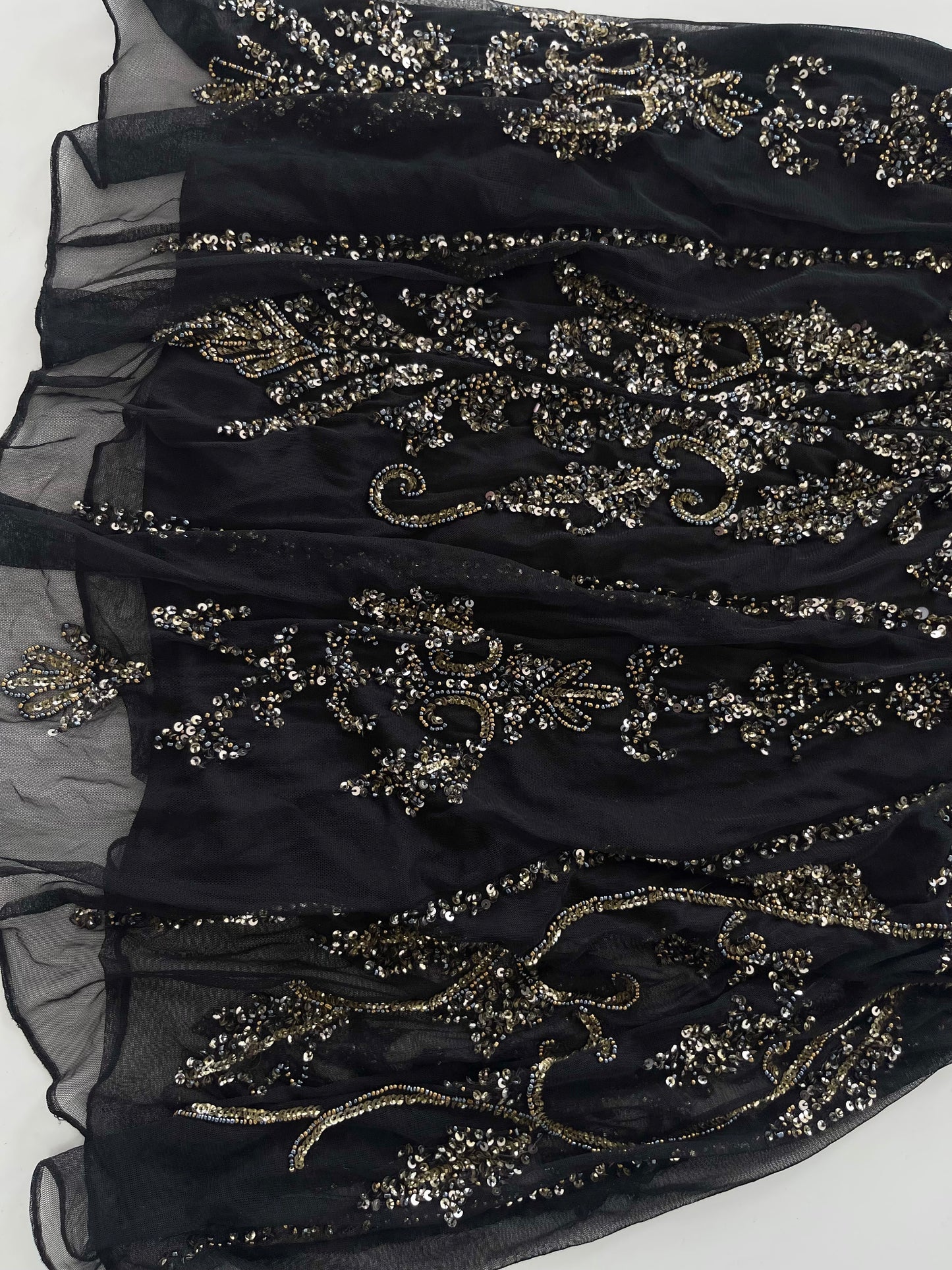 Pisarro Nights Heavily Embroidered Dress-Bust 38 to 40