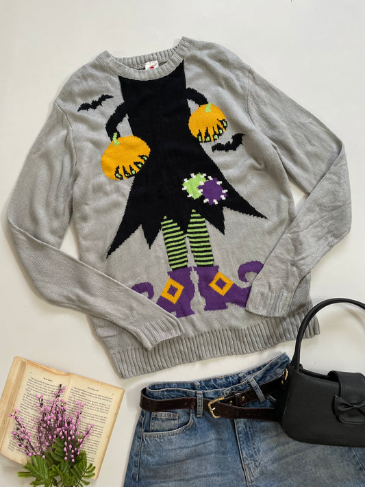 Spooky Christmas Sweater - Bust 36 to 40