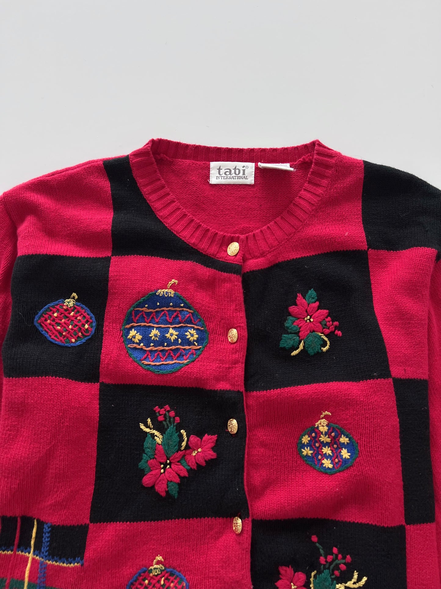 Tabi International Embroidered Sweater-Bust 54