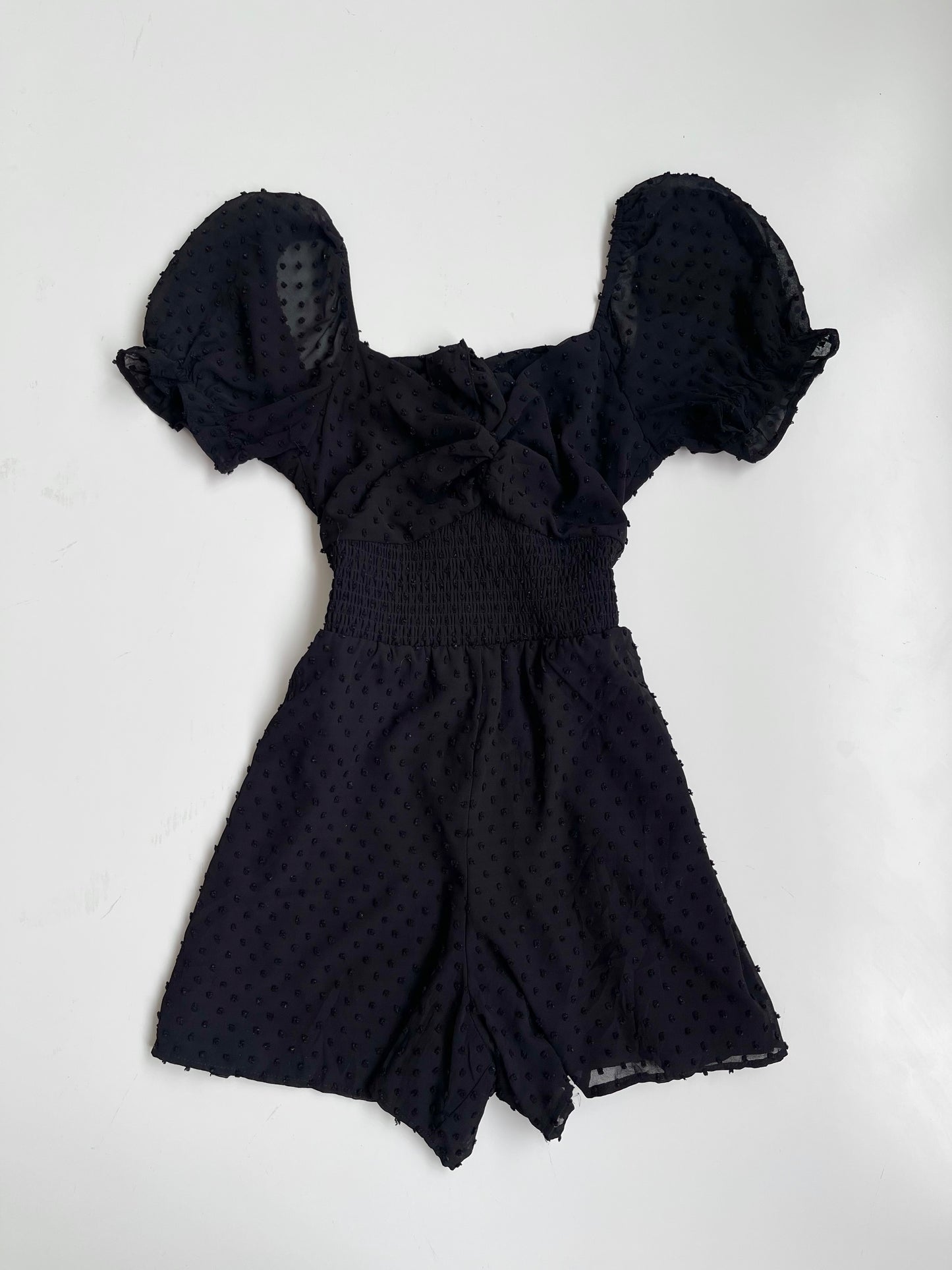 Fbsister Back Cutout Romper-Bust 32 to 34