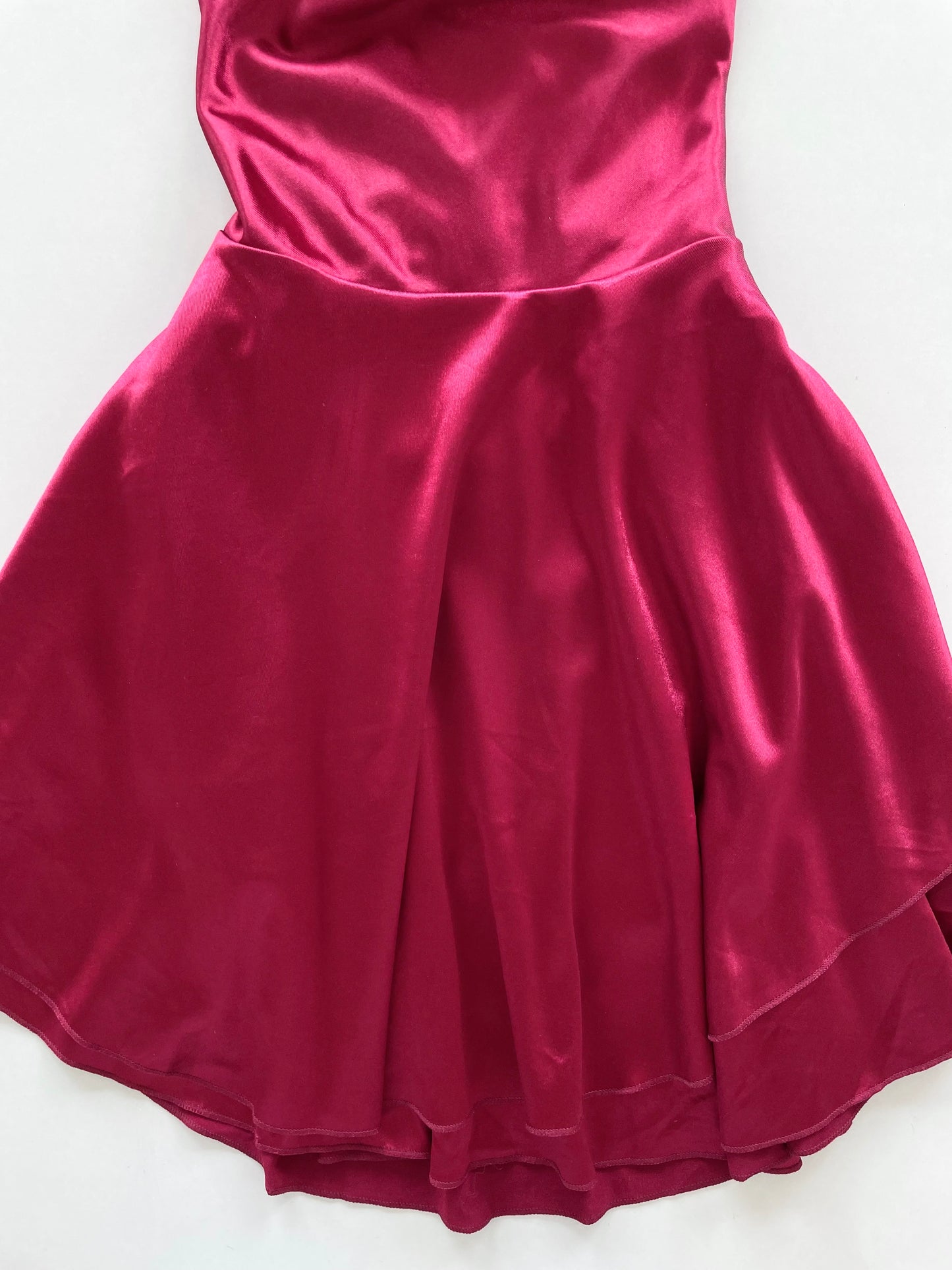Satin Cowl Neck Dress-Bust 28 to  30