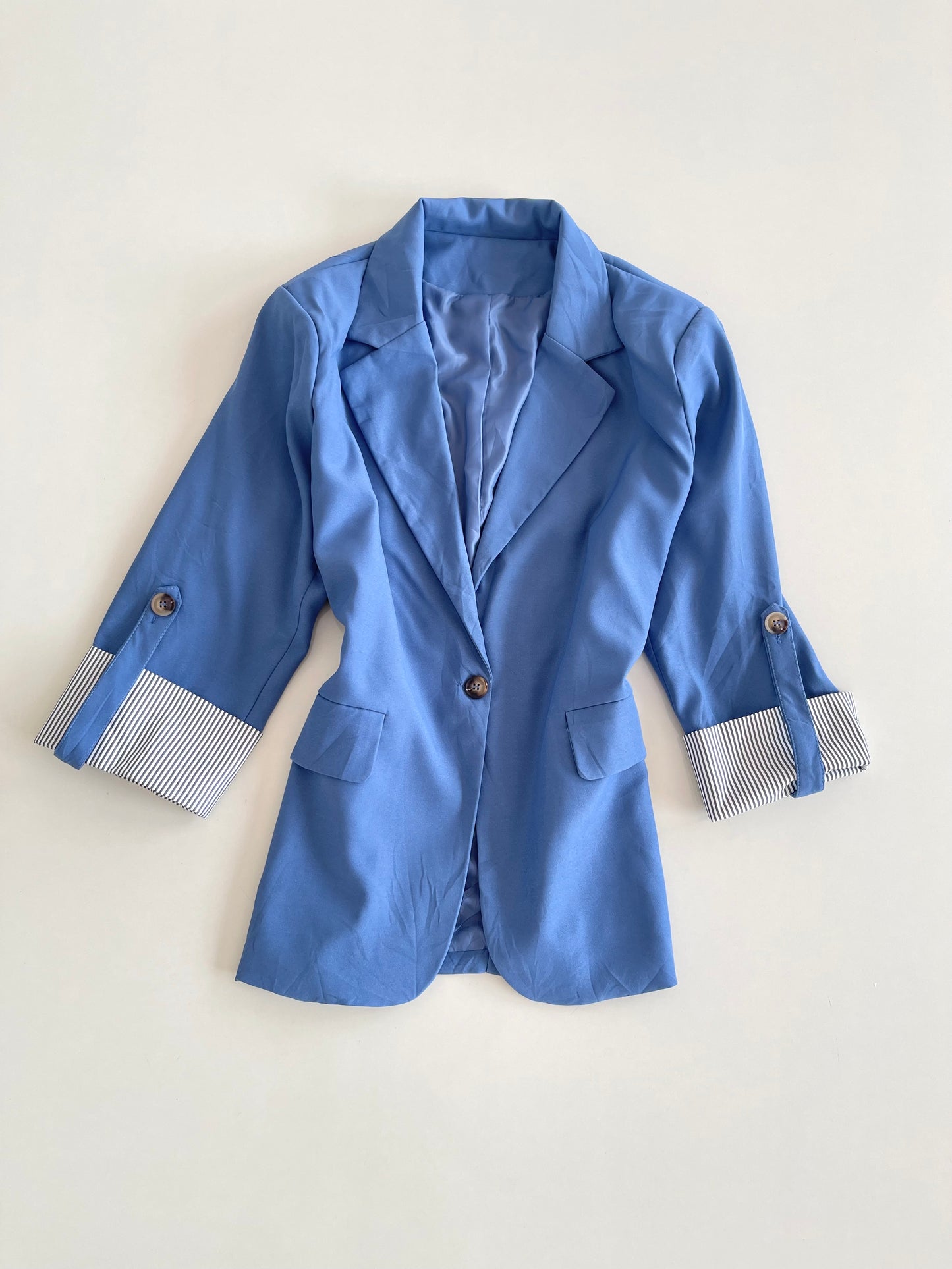 Ash Blue Blazer-Bust 46