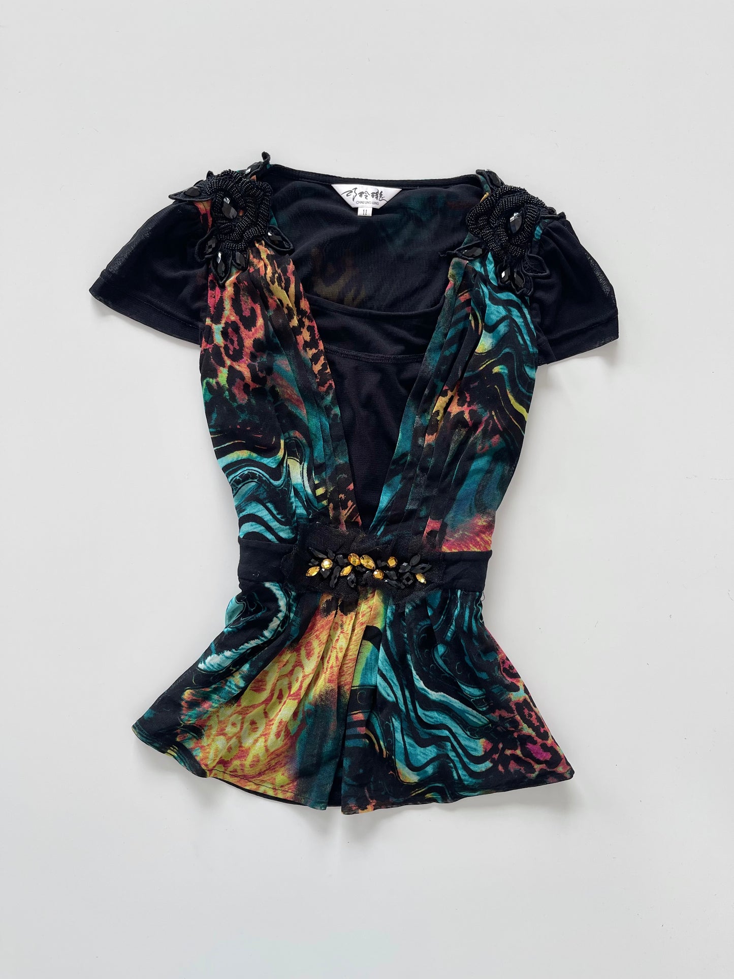 Chiau Ling Lung Vintage Top-Bust 34 to 36