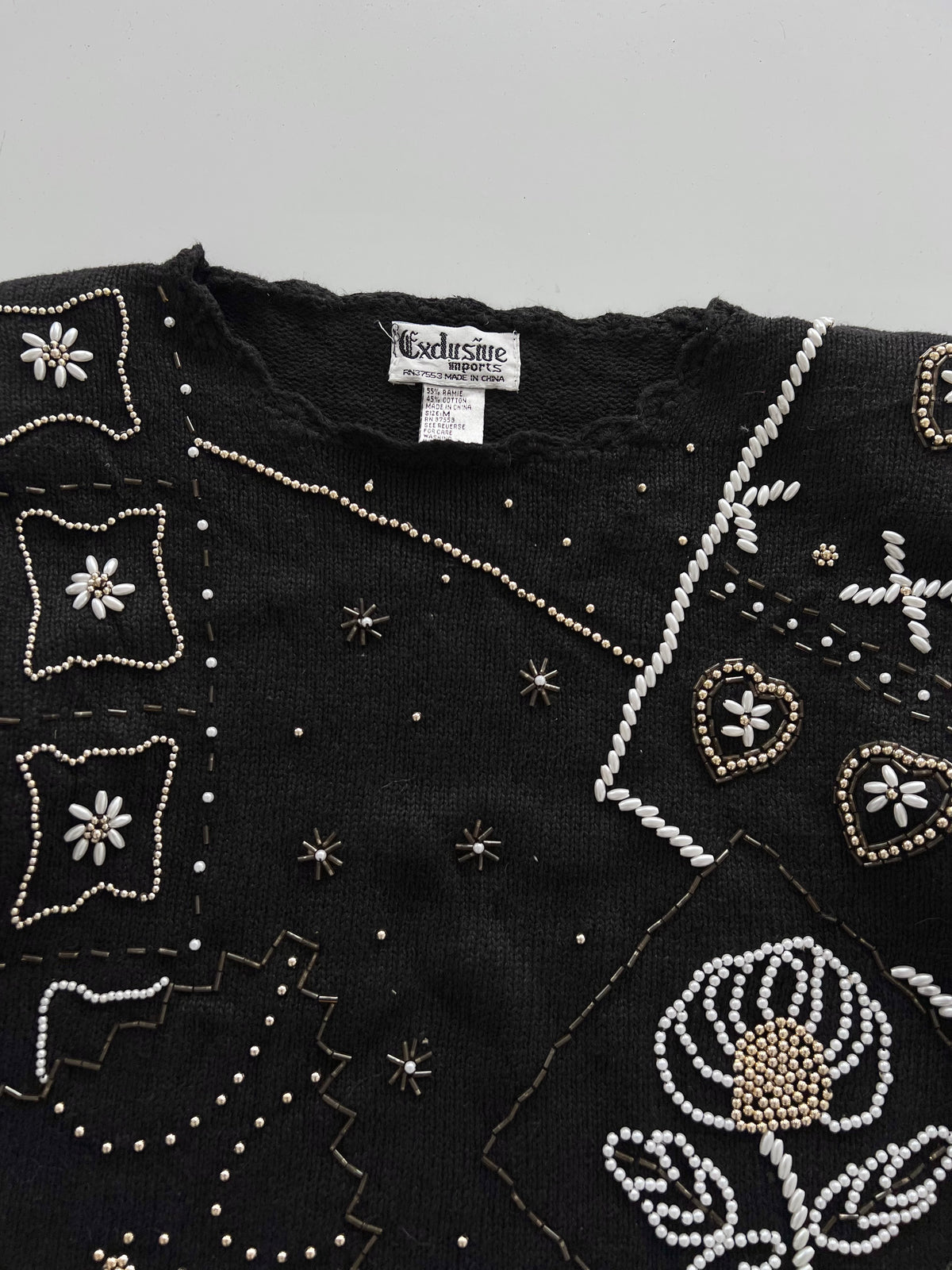 Exclusive Hand Embroidered Sweater-Bust 44