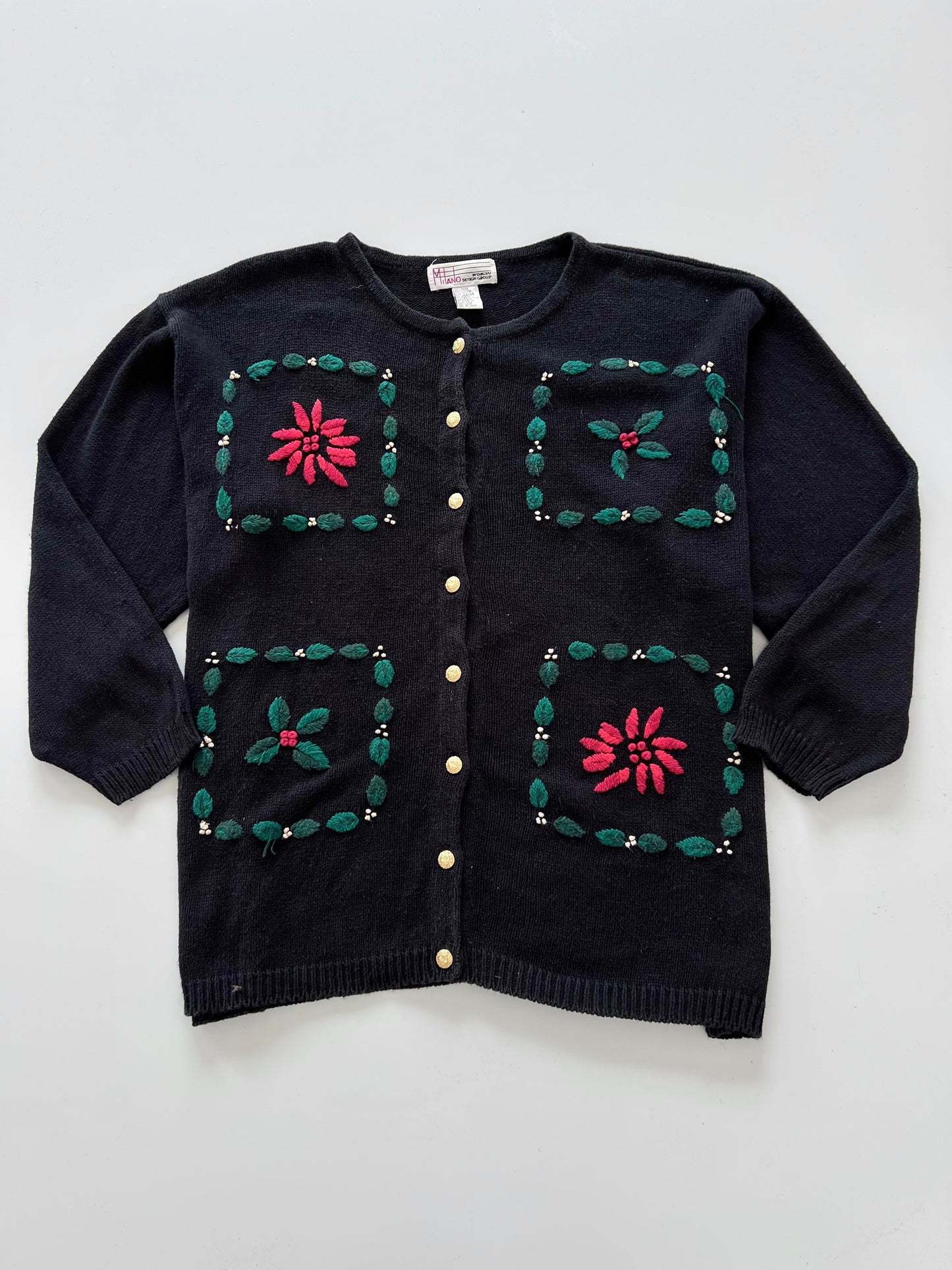 Milano Embroidered Sweater-Bust 54