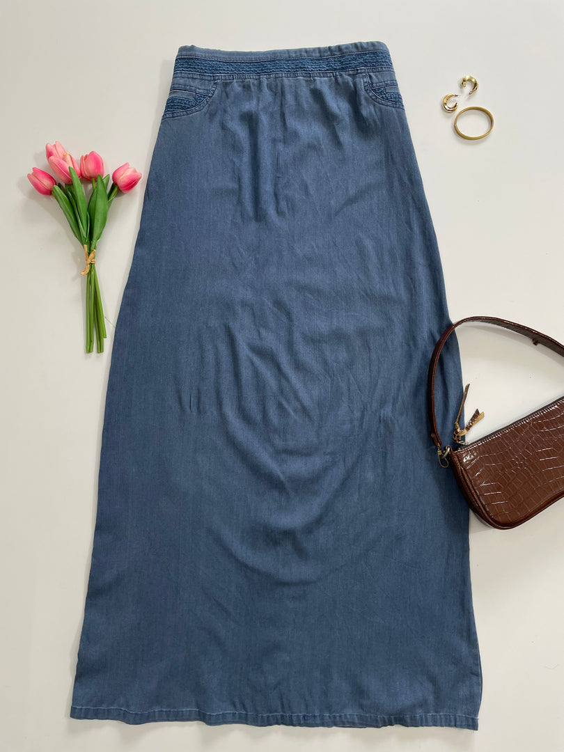 Crysta Denim Skirt-Waist 38
